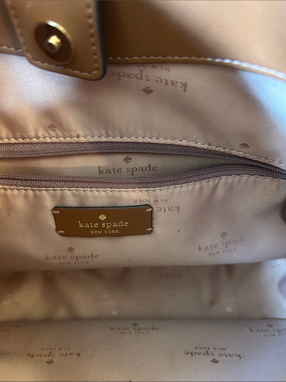 kate spade Brown Pebbled Leather Shoulder Hobo - Picture 2 of 13